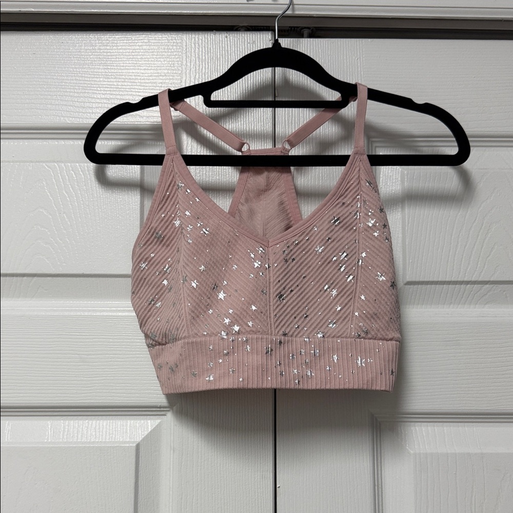 Victoria's Secret Pink Glitter Racerback Bralette